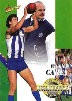 1995 Select AFL #428 Wayne Carey Front